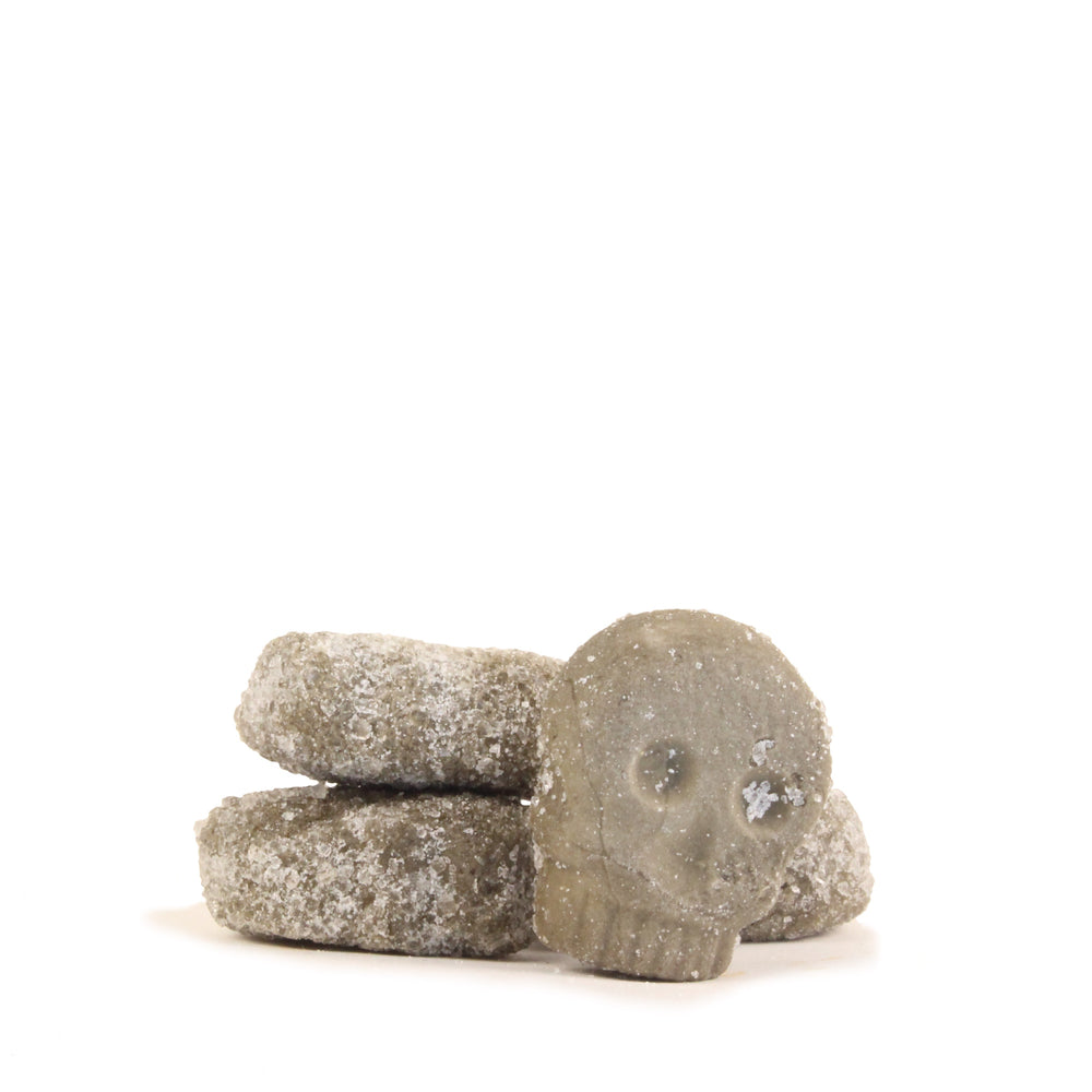 Mormor Lisas Skummis – Foam Salt Liquorice With A Salmiak Coating