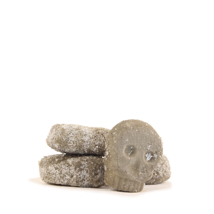 Mormor Lisas Skummis – Foam Salt Liquorice With A Salmiak Coating