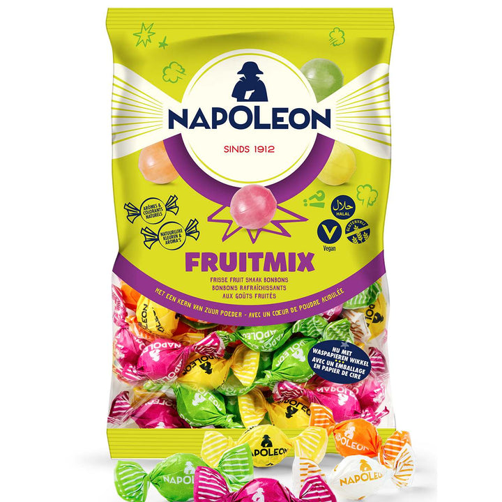 Napoleon Fruitmix – Sour Powder Filled Fruity Flavoured Balls