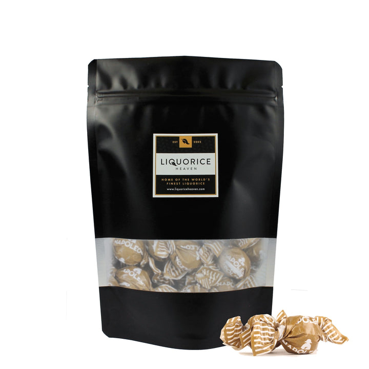 Napoleon Zwartwit Kogels – Hard Boiled Liquorice With a Salmiak Powder Core