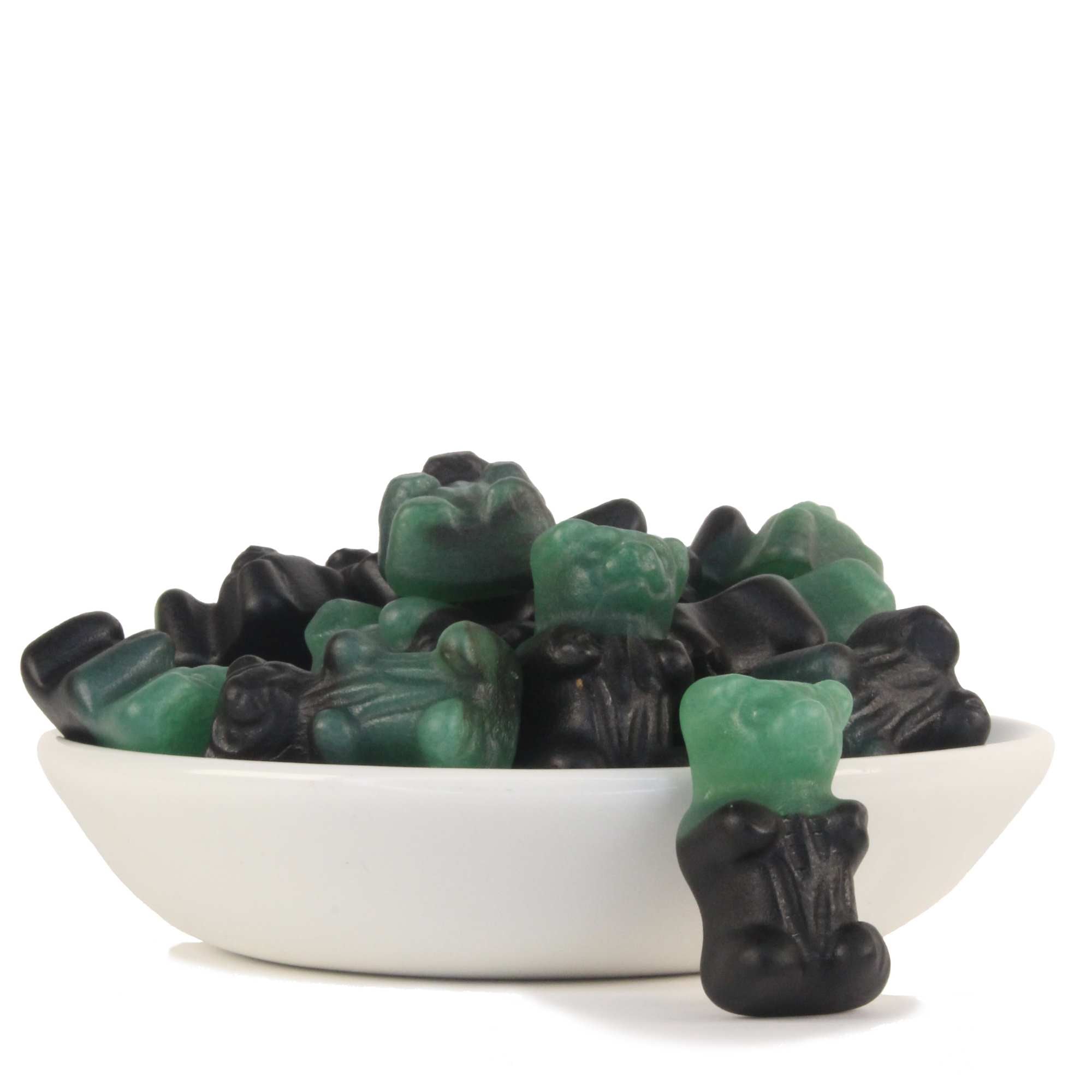 Pandabeertjes Dropmint Peppermint & Mild Salt Liquorice Gummy Bears