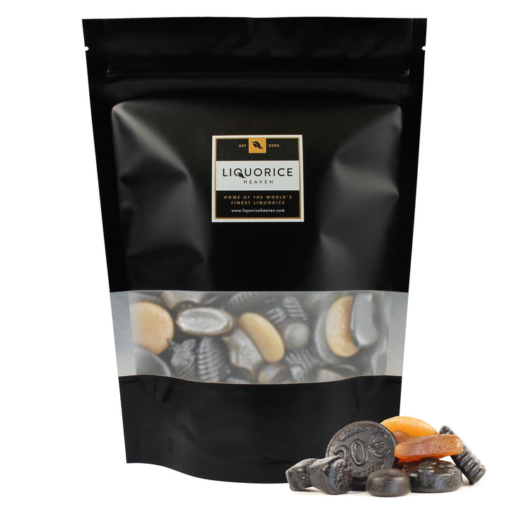Partijdrop - Dutch Black Liquorice. Mix Of Sweet, Single & Double Salt + Honey