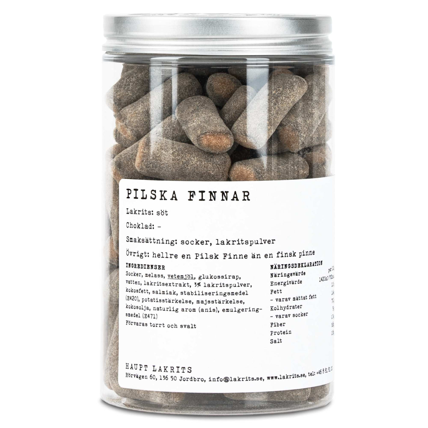 Pilska Finnar - Sugar Coated Liquorice Fondant Rolled In Liquorice Powder