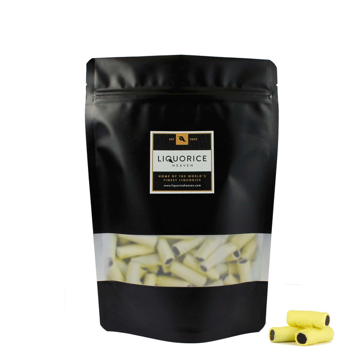 Banana Coated Sweet Black Liquorice - from Finland