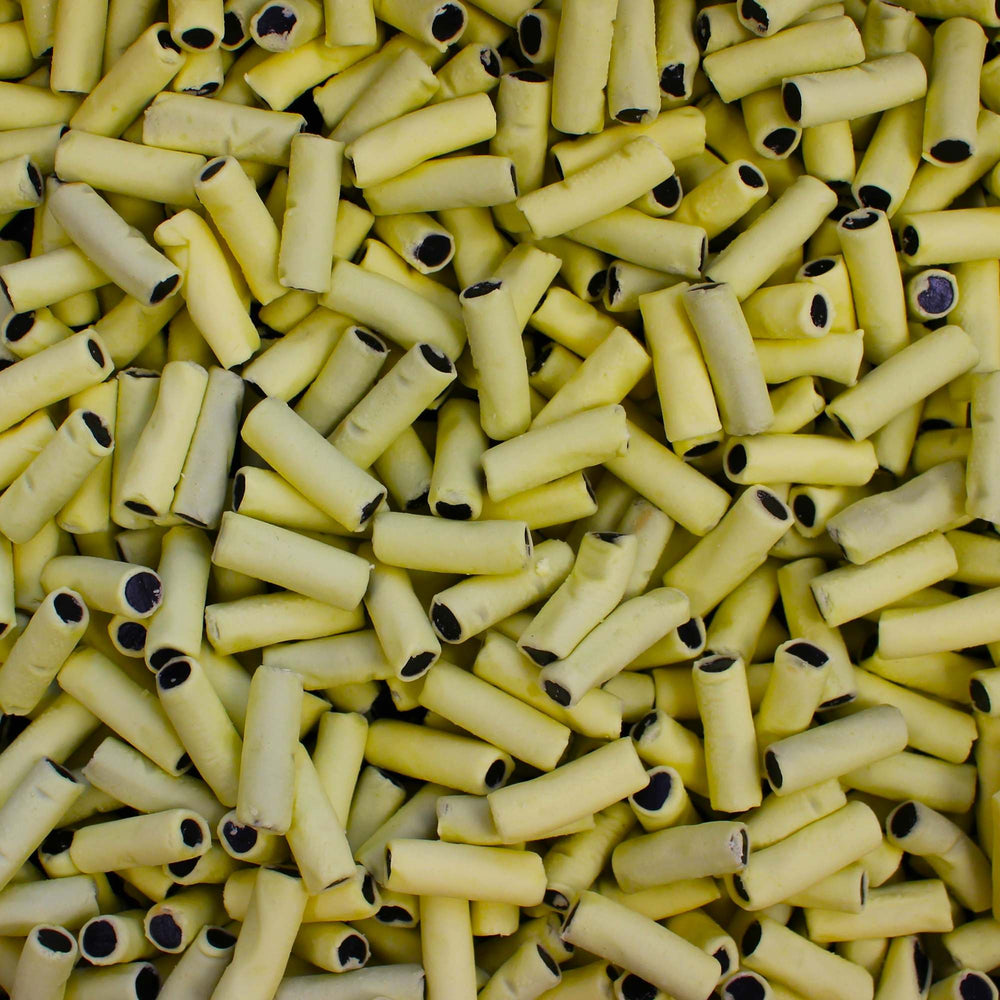 Banana Coated Sweet Black Liquorice - from Finland