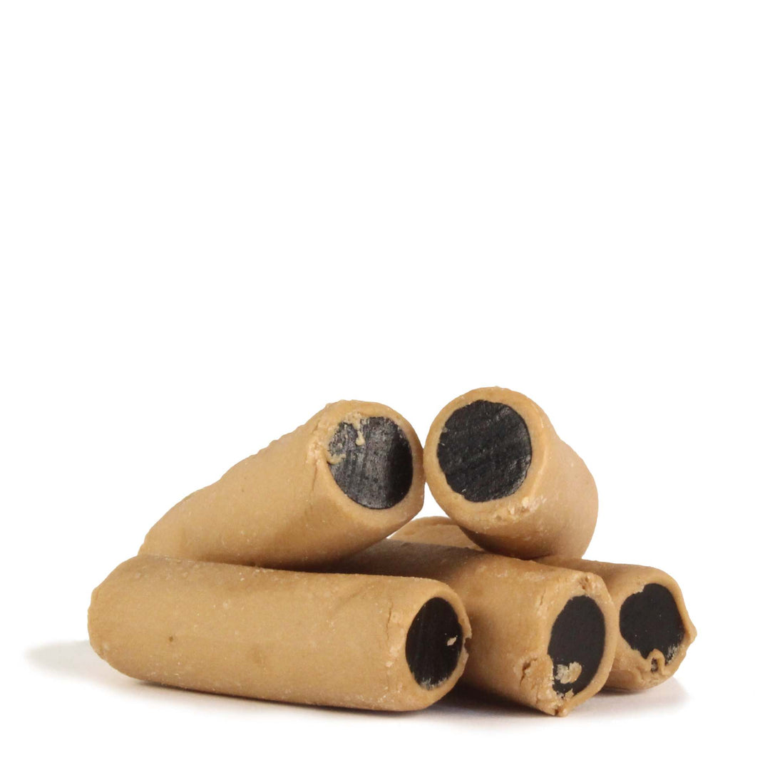 Porvoon Lakritsi Caramel Coated Sweet Black Liquorice