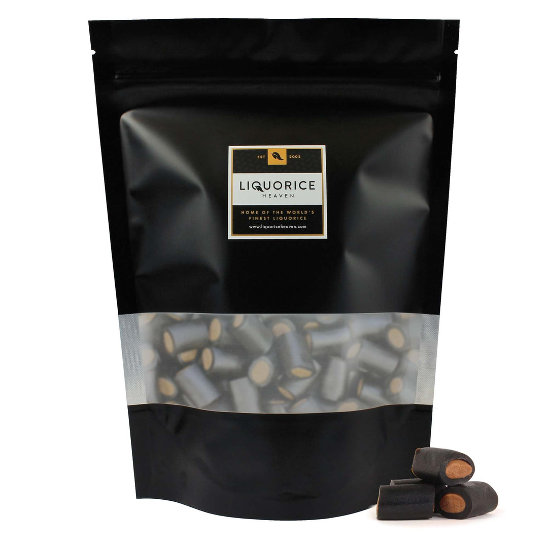 Porvoon Lakritsi Chocolate Filled Sweet Black Liquorice