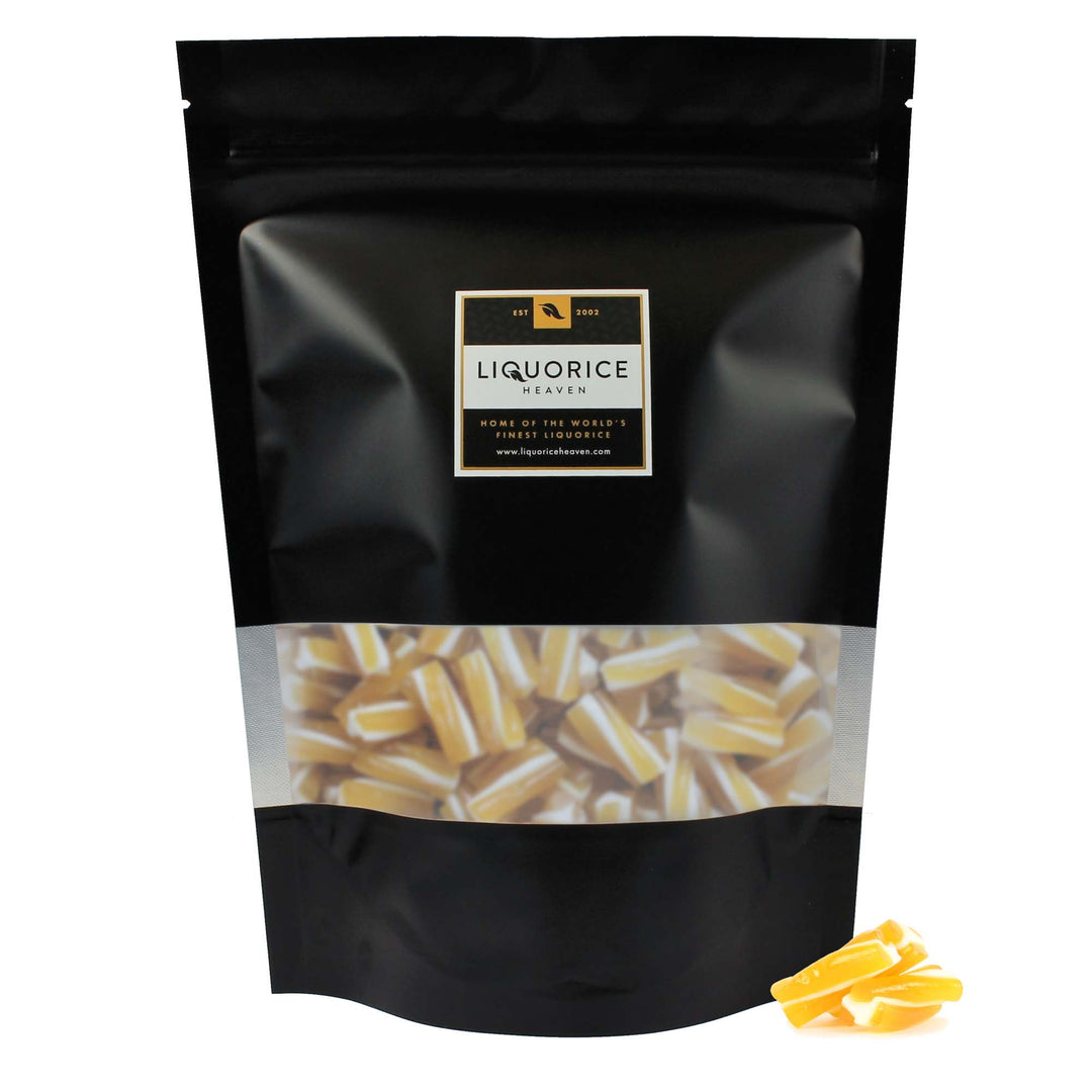 Porvoon Lakritsi Lemon Flavoured Sweet Fruit Liquorice Twists