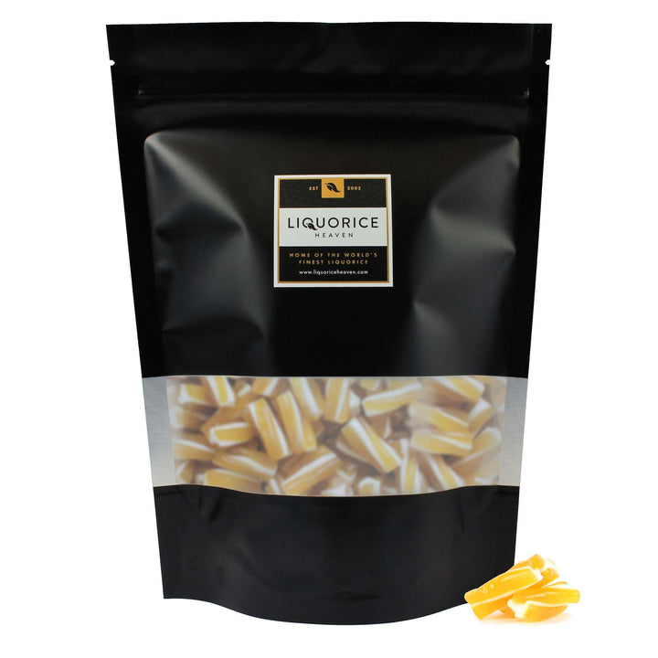 Porvoon Lakritsi Lemon Flavoured Sweet Fruit Liquorice Twists