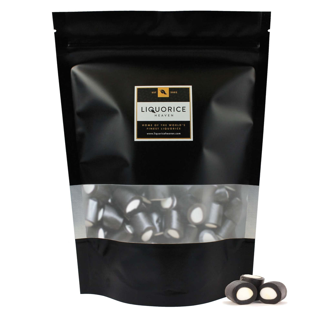 Porvoon Lakritsi Mint Filled Sweet Black Liquorice