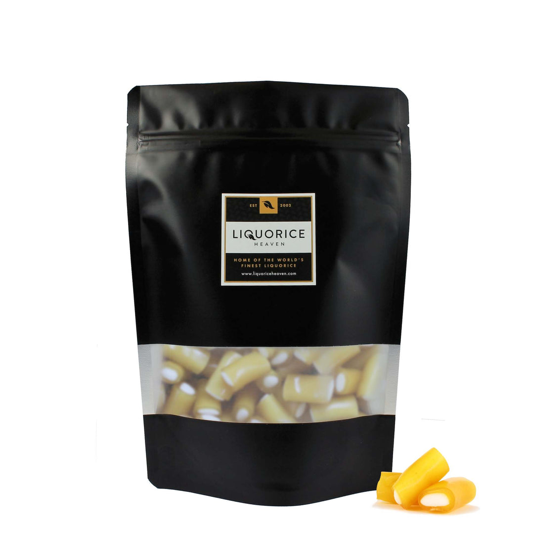 Porvoon Lakritsi Orange Filled Sweet Fruit Liquorice Bites