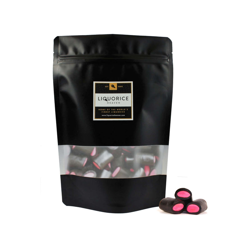 Porvoon Lakritsi Raspberry Filled Sweet Black Liquorice