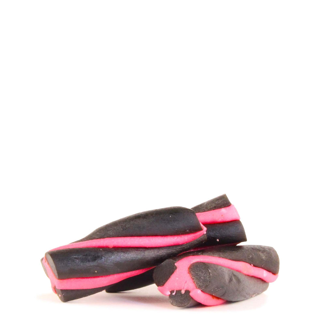 Porvoon Lakritsi Strawberry Flavour Sweet Liquorice Twists
