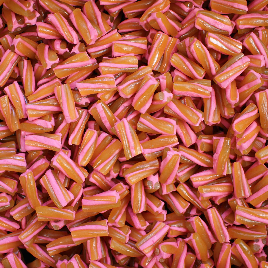 Tutti Frutti Flavour Sweet Fruit Liquorice Twists - made in Finland by Porvoon Lakritsi