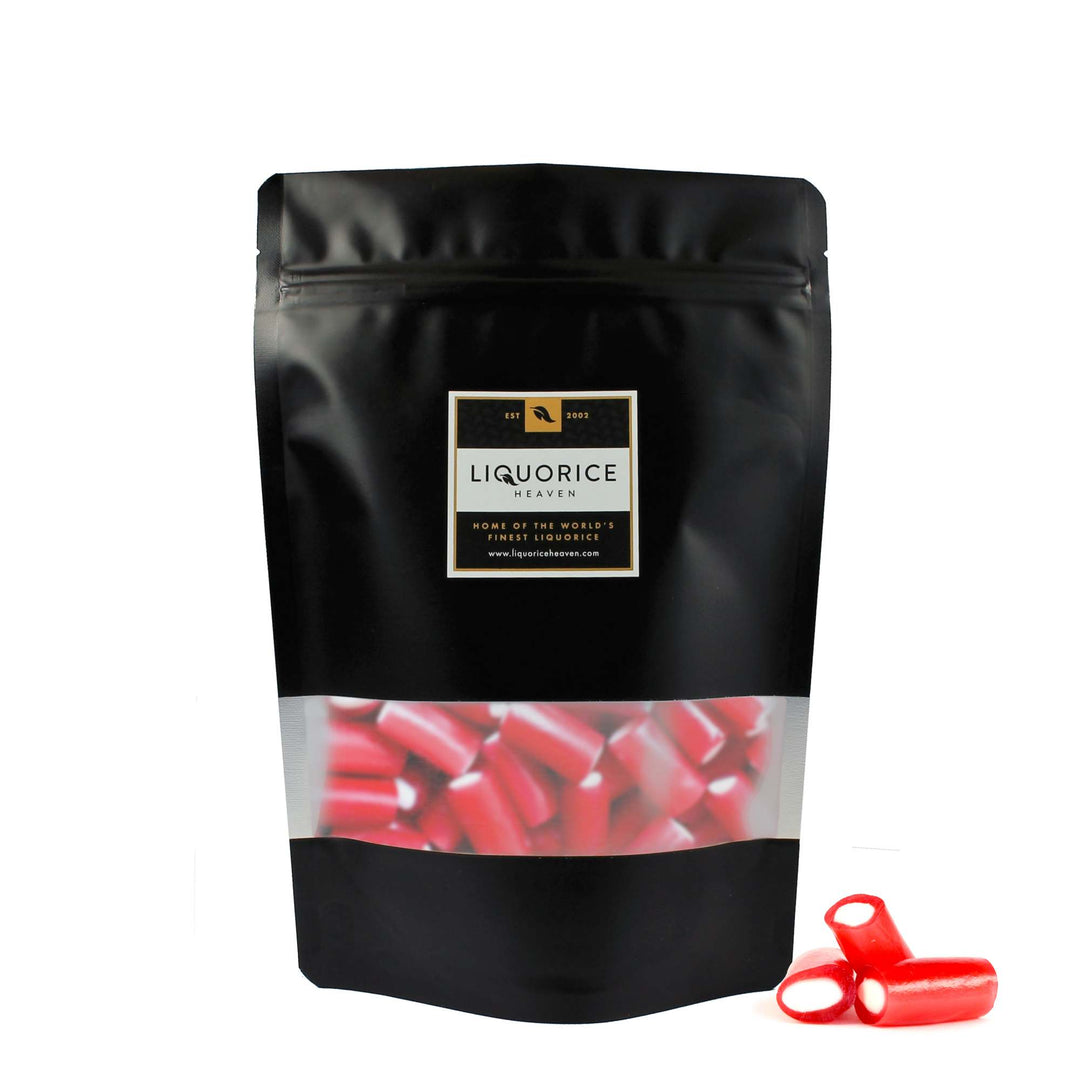 Porvoon Lakritsi Wild Strawberry Filled Sweet Fruit Liquorice Bites