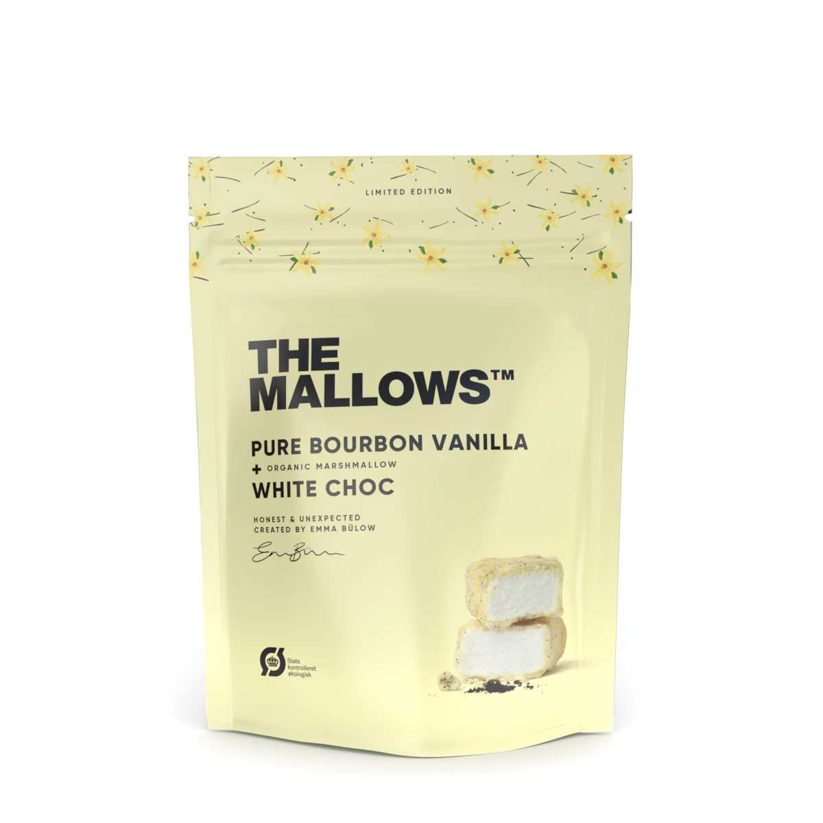 Pure Bourbon Vanilla – Organic Marshmallows With White Chocolate