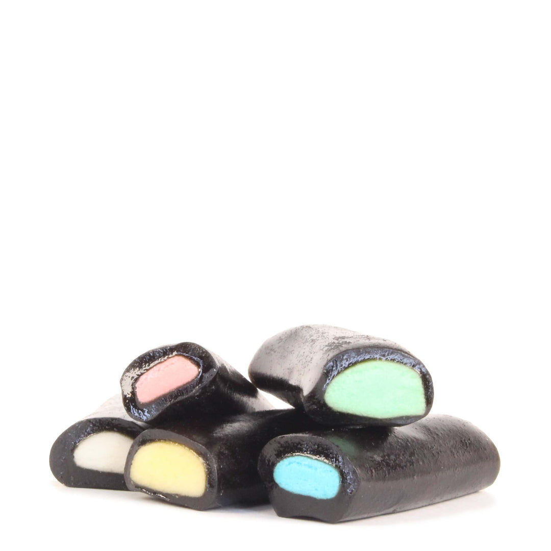 Liquorice Rockets Spanish Cream Rock – Soft Sweet Liquorice & Fruity Fondant