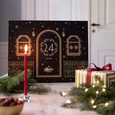 Sv. Michelsen 2023 Lakrids Advent Calendar – Fairtrade Chocolate Liquorice Dragées