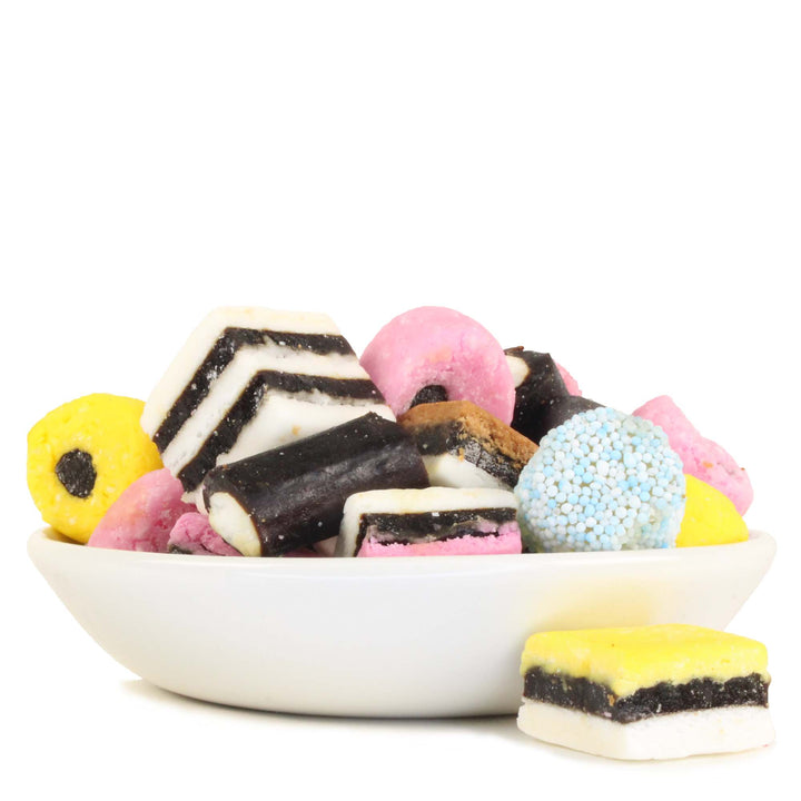 Taveners Liquorice Allsorts – Traditional English Liquorice Sweets