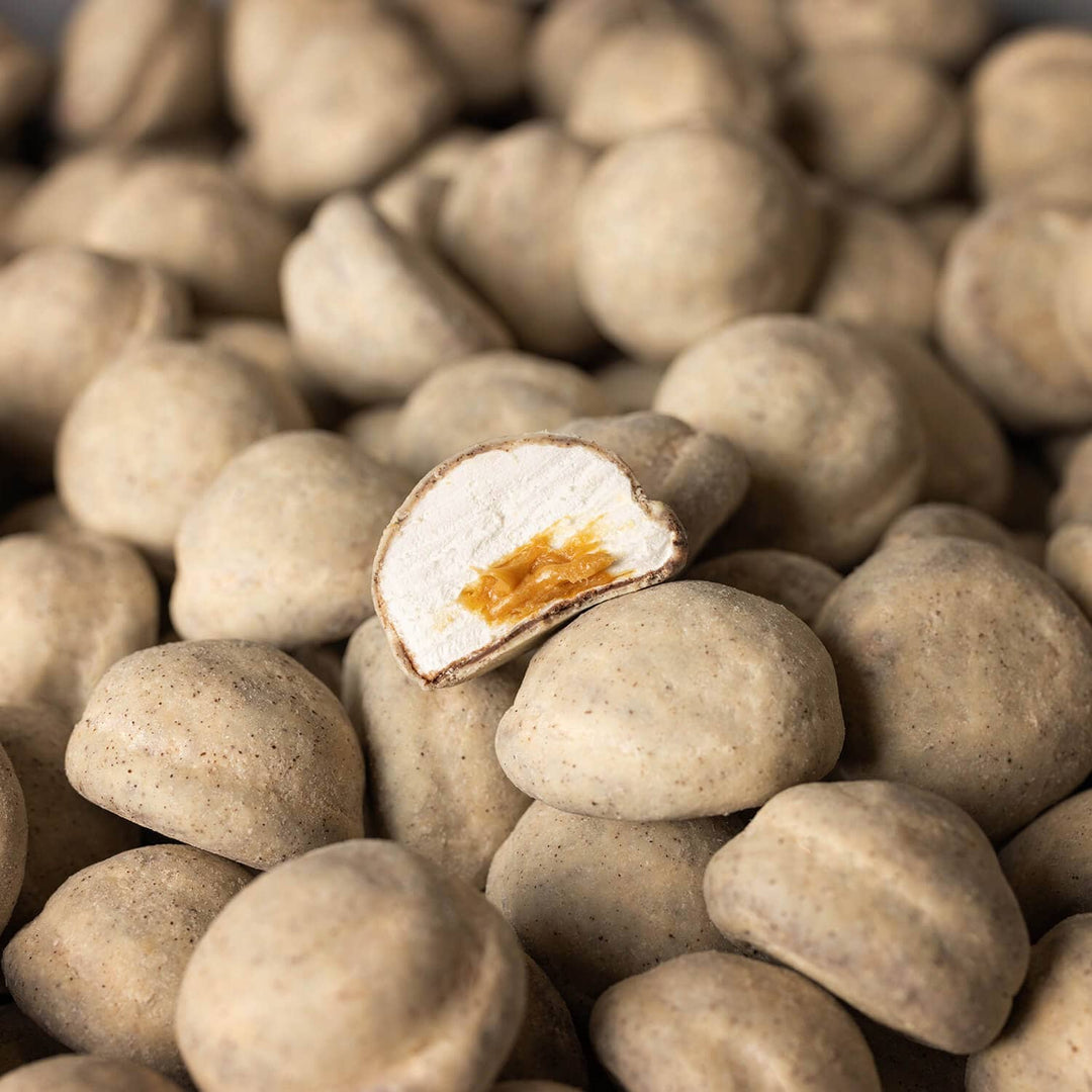 Caramel Filled Mallows - With Coffee & White Chocolate (5x 16g)