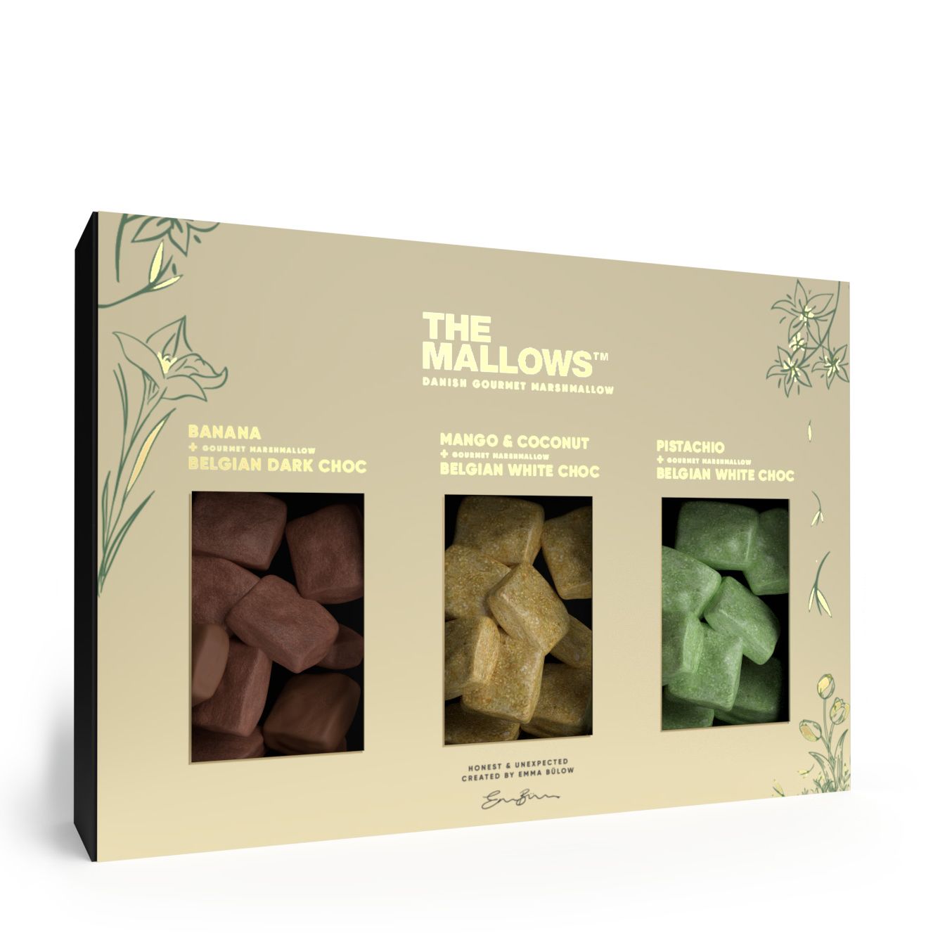 Dark Liquorice - Organic Marshmallow Coated With Liquorice & Belgian M