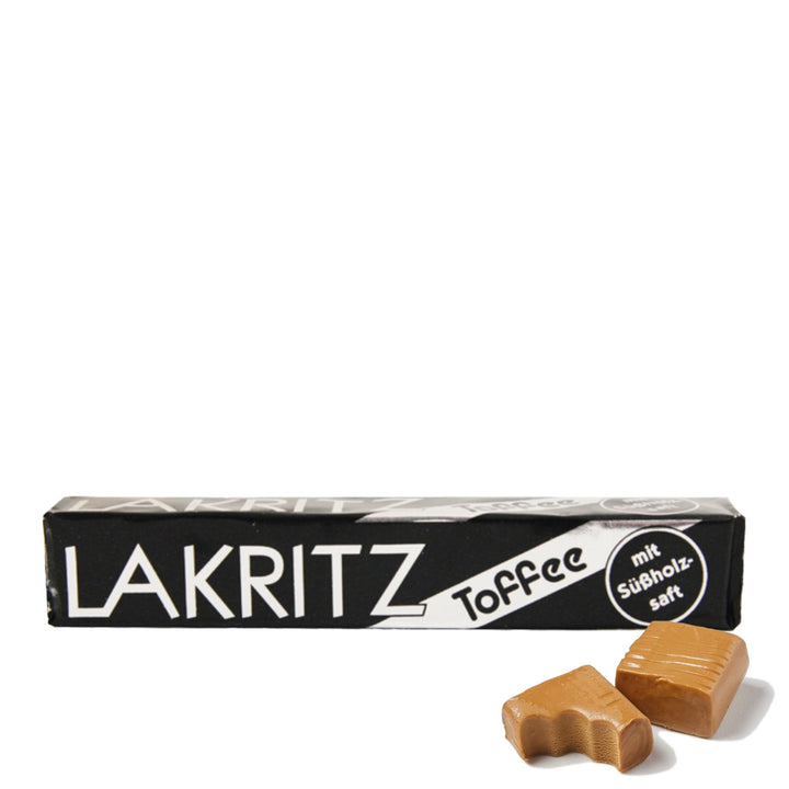 Van Melle Lakritz Toffee – Smooth Dutch Salt Liquorice Toffee - 41g