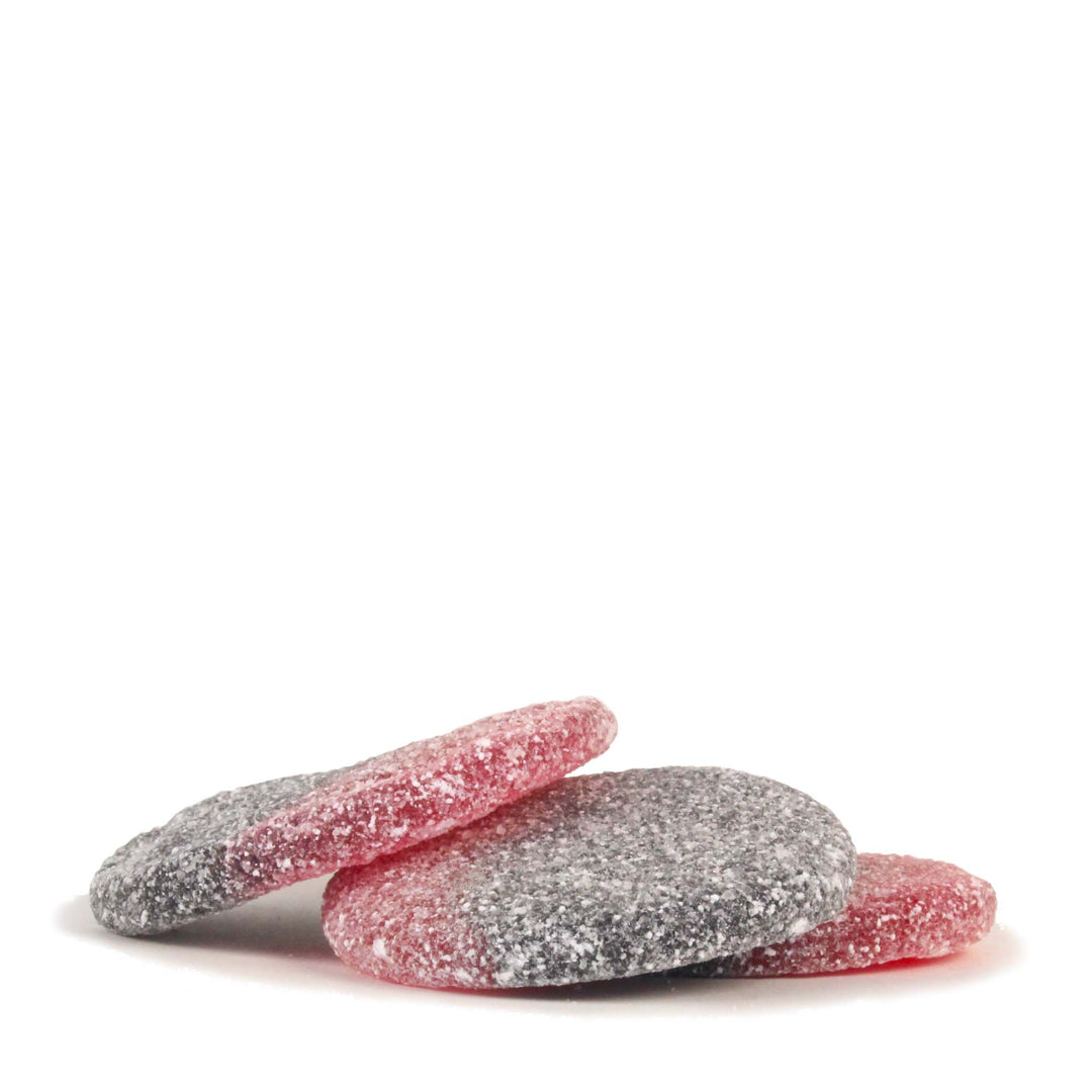 Respberry Veggie Sunsets - Dutch Liquorice & Sour Fruit Gummy Sweets
