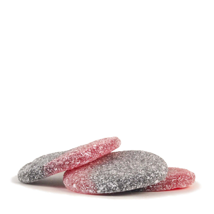 Respberry Veggie Sunsets - Dutch Liquorice & Sour Fruit Gummy Sweets