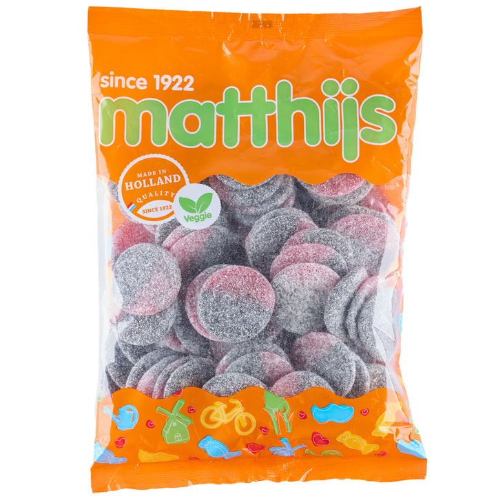 Strawberry Veggie Sunsets - Dutch Liquorice & Sour Fruit Gummy Sweets
