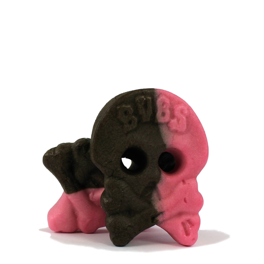 Bubs Hallon/Lakrits Skalle Skum - Raspberry & Liquorice Foam Skulls