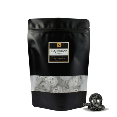 Bubs Saltskallar – Swedish Salty Liquorice Skulls