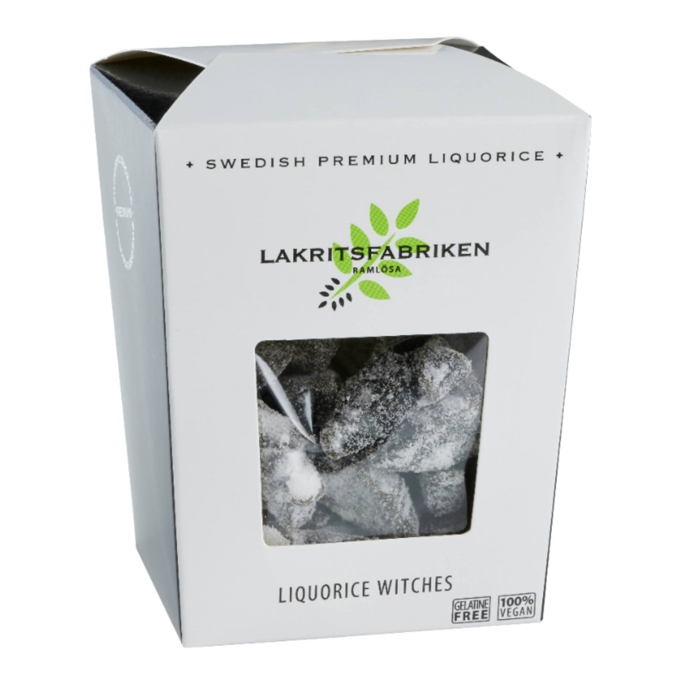 Lakritsfabriken Salt For The Wicked – Super Salty Swedish Black Liquorice - 150g