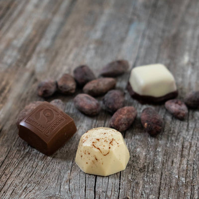 Large Sv. Michelsen Luxury Gift Selection Box (Cream) – Handmade Chocolates, Truffles & Liquorice Dragées