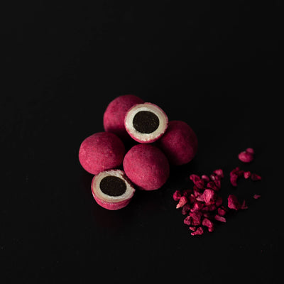 Sv. Michelsen - Liquorice Raspberry & Chili Chocolate balls - Danish Lakrids - dragee