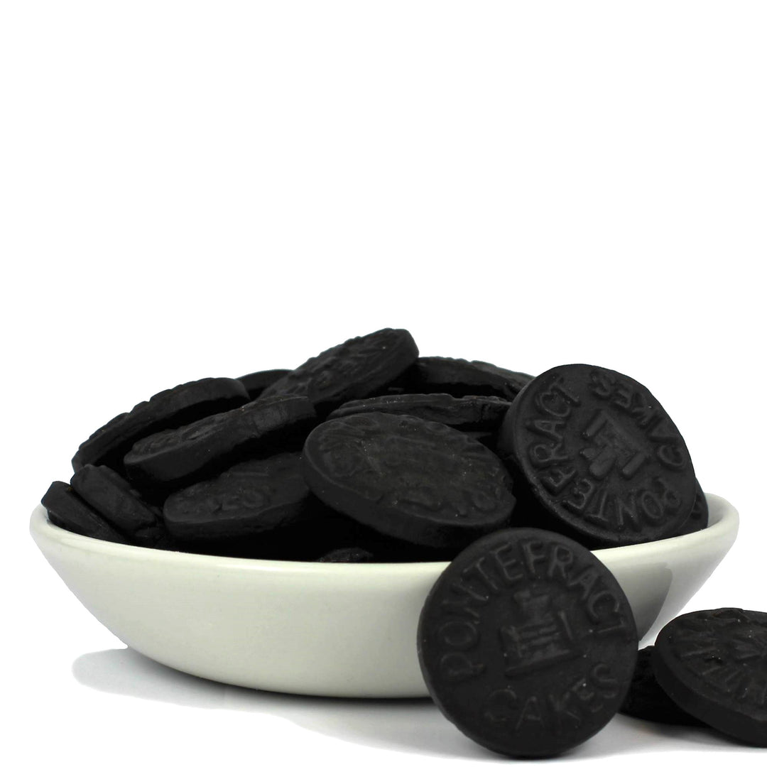Taveners Liquorice Pontefract Cakes – Traditional English Liquorice Sweets