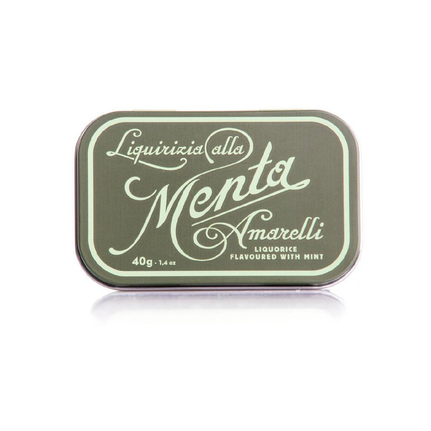 Amarelli Favette 40g Tin - Italian Pure Liquorice Flavoured With Mint-Italian Liquorice-Liquorice Heaven