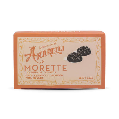 Amarelli Morette - Soft Italian Liquorice Gums flavoured with Orange-Italian Liquorice-Liquorice Heaven