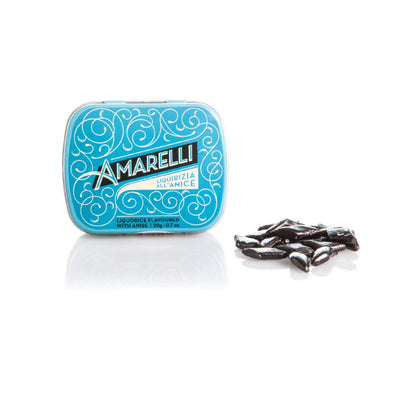 Amarelli Rombetti 20g Tin - Italian Pure Liquorice Flavoured With Anise-Italian Liquorice-Liquorice Heaven