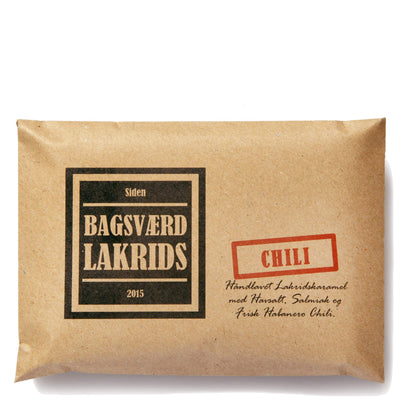 Bagsværd Lakrids Chili - Liquorice Caramel With Sea Salt, Salmiak & Habanero