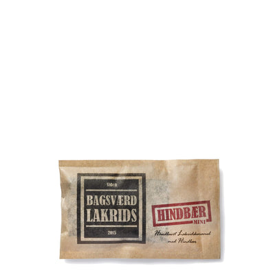 Bagsværd Hindbær - Handmade Liquorice Caramel with Raspberries