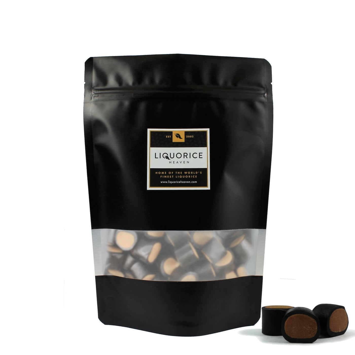 Chocolate Cream Rocks – Fondant Filled Sweet Liquorice Tubes