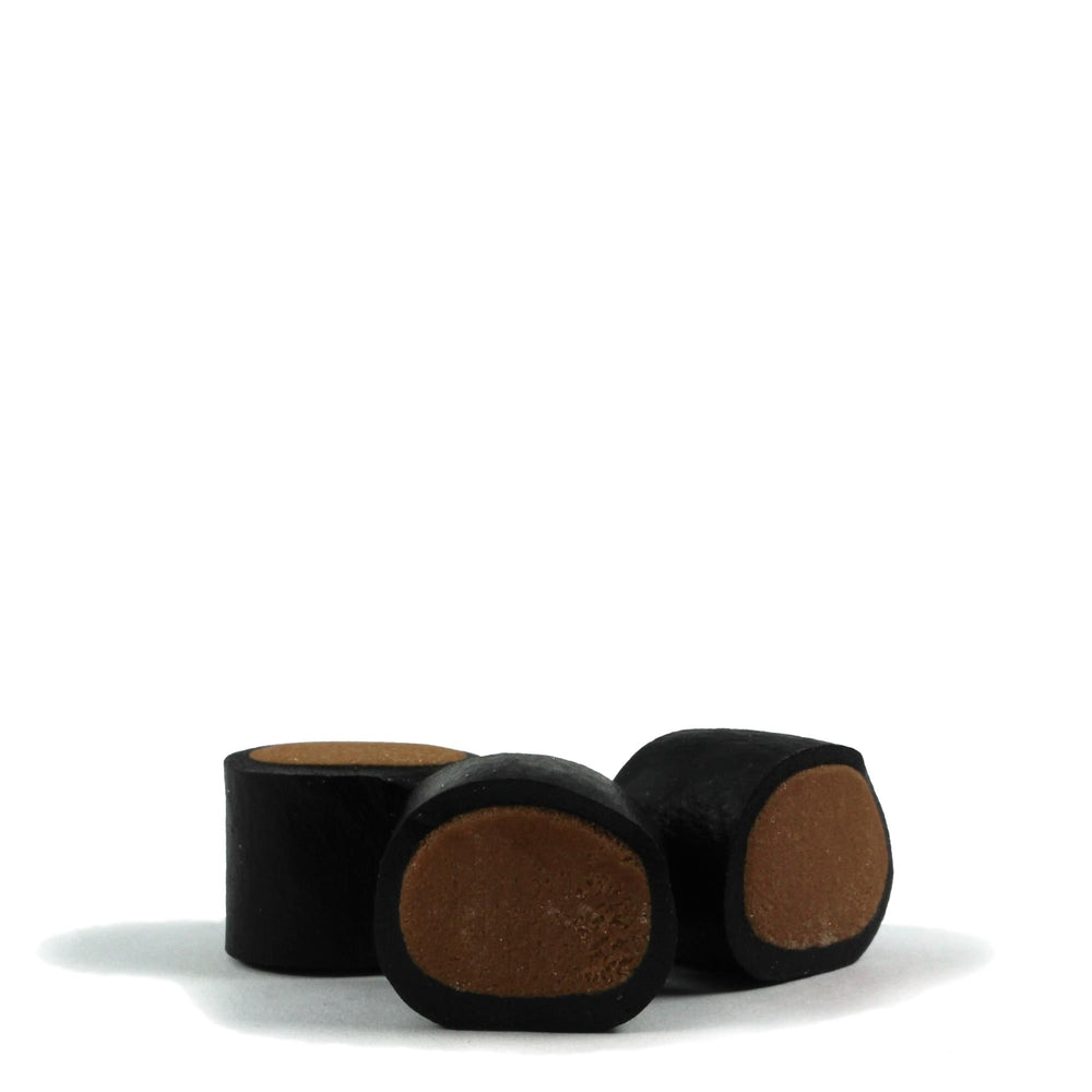 Chocolate Cream Rocks – Fondant Filled Sweet Liquorice Tubes