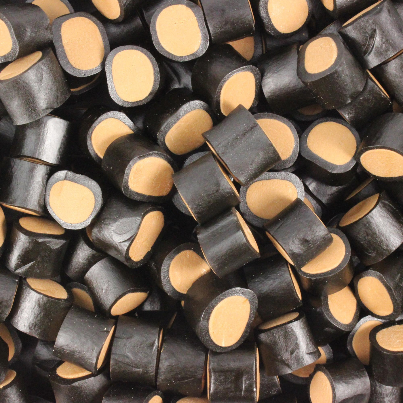 Chocolate Cream Rocks – Fondant Filled Sweet Liquorice Tubes