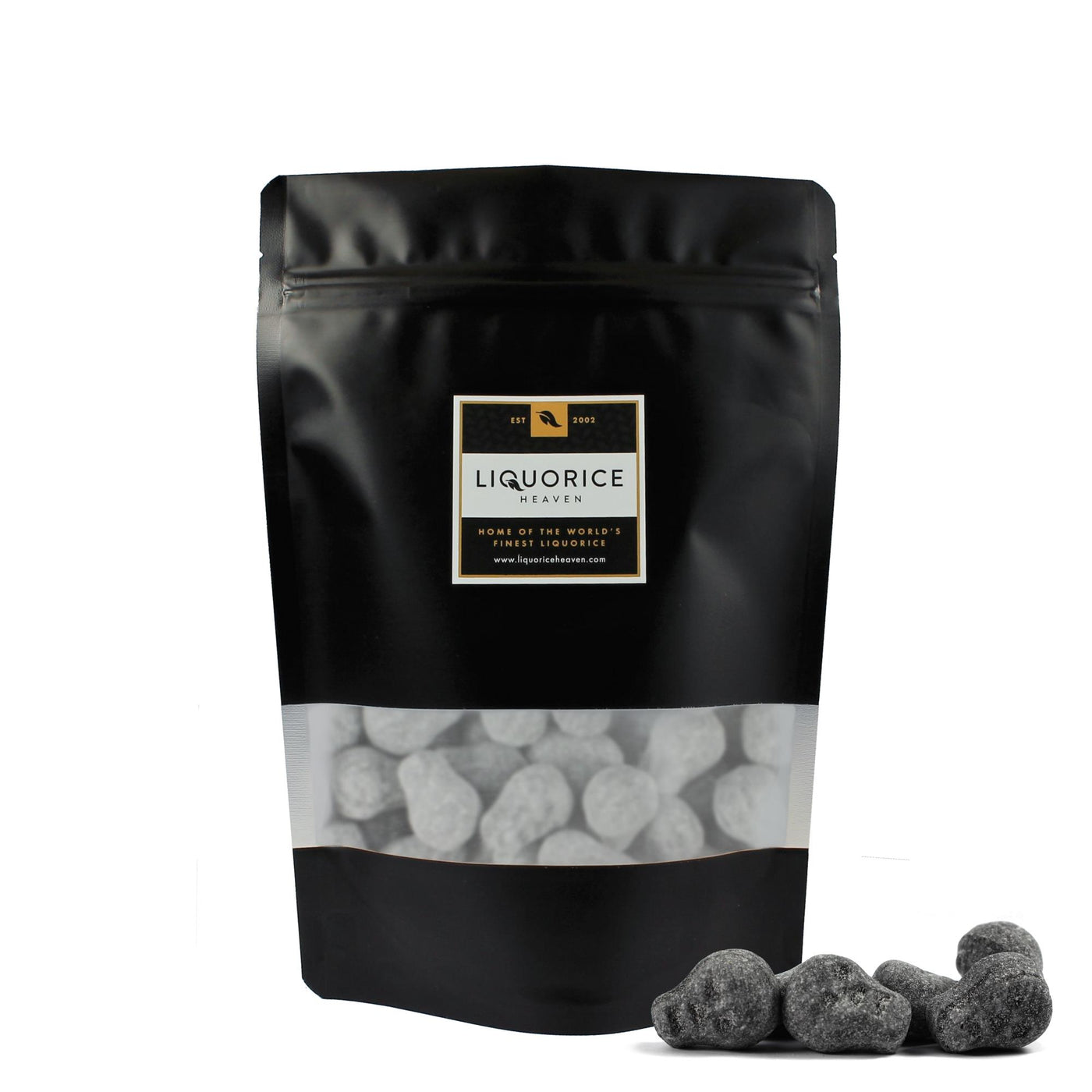 Grahns Dödskalle Pepprad – Hard Boiled Skulls With A Salmiak & Liquorice Powder Core