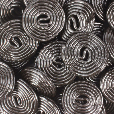 Haribo Rotella (Drop Jojos) – Liquorice Wheels / Liquorice Snails