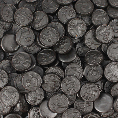 Haribo's Piratos – Hard Extra Salty Liquorice Pirate Coins