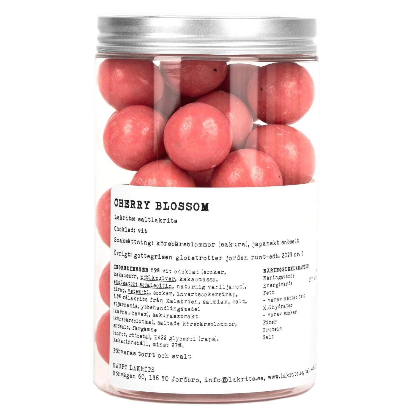 Haupt Lakrits Cherry Blossom – Salt liquorice, White Chocolate, Sakura & Japanese Snowsalt