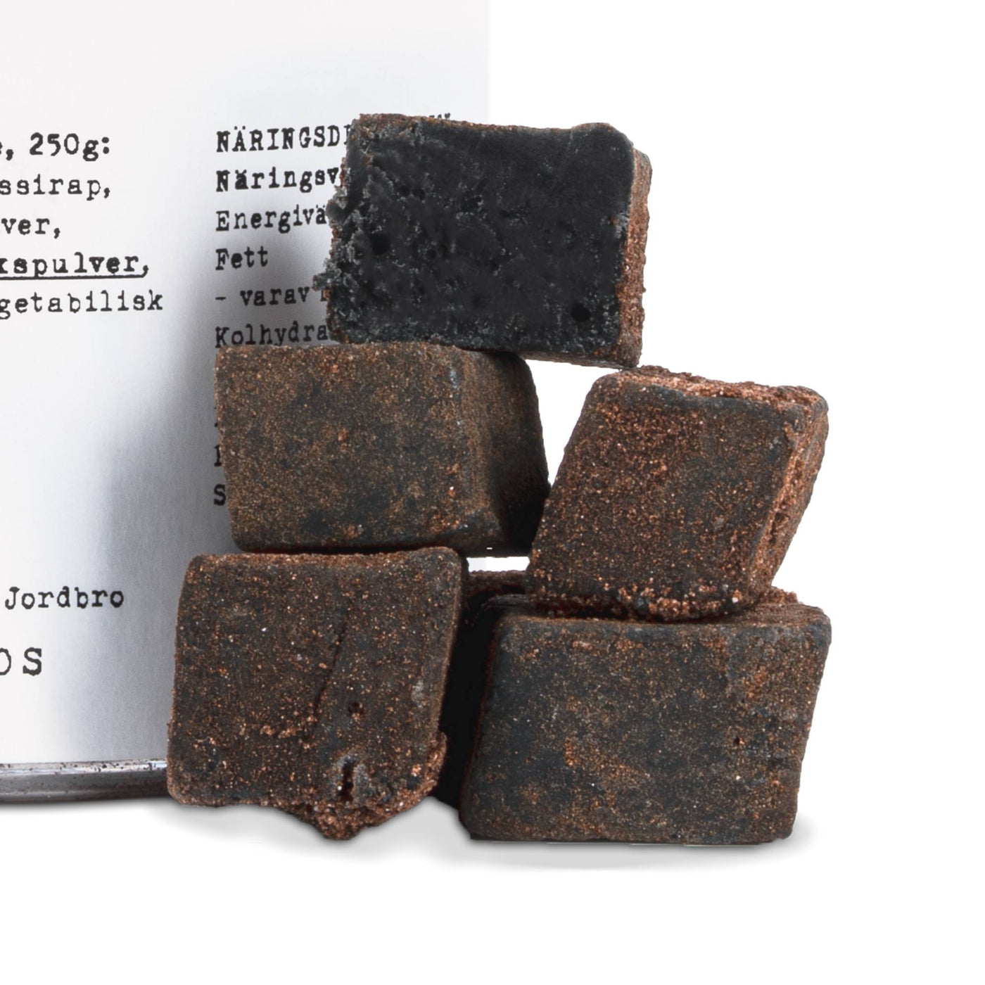 Haupt Lakrits Shut The Fudge Up - Liquorice Butter Fudge Rolled In Salt Liquorice Powder