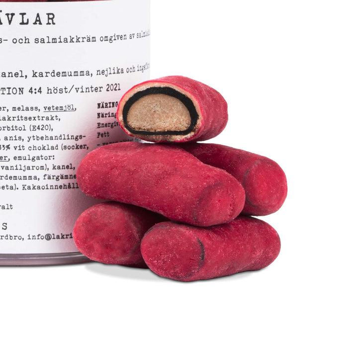 Haupt Lakrits Tomtejävlar - Extreme Salt Liquorice, Chocolate & Gingerbread Spices