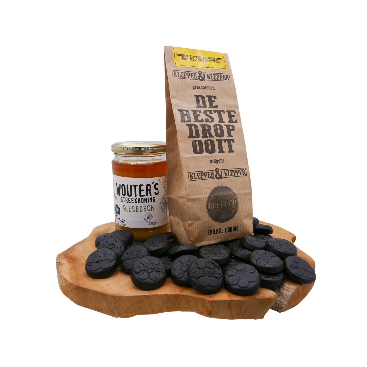 Klepper Klepper Honing Honey Flavoured Dutch Black Liquorice klepper-klepper-honing-honey-flavoured-dutch-black-liquorice